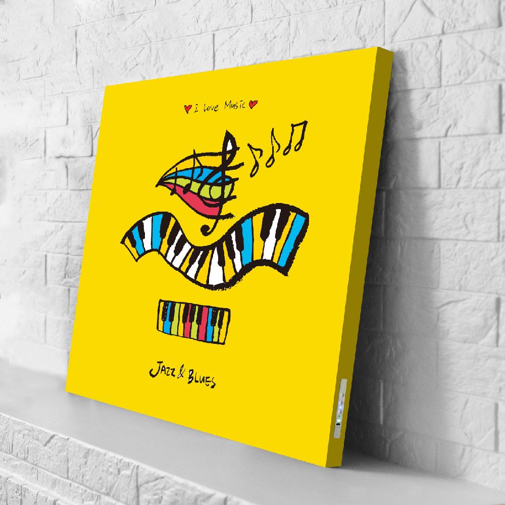 【日本VisualSonic】看見你的聲音 藍牙畫布音箱(大) - Jazz & Blues