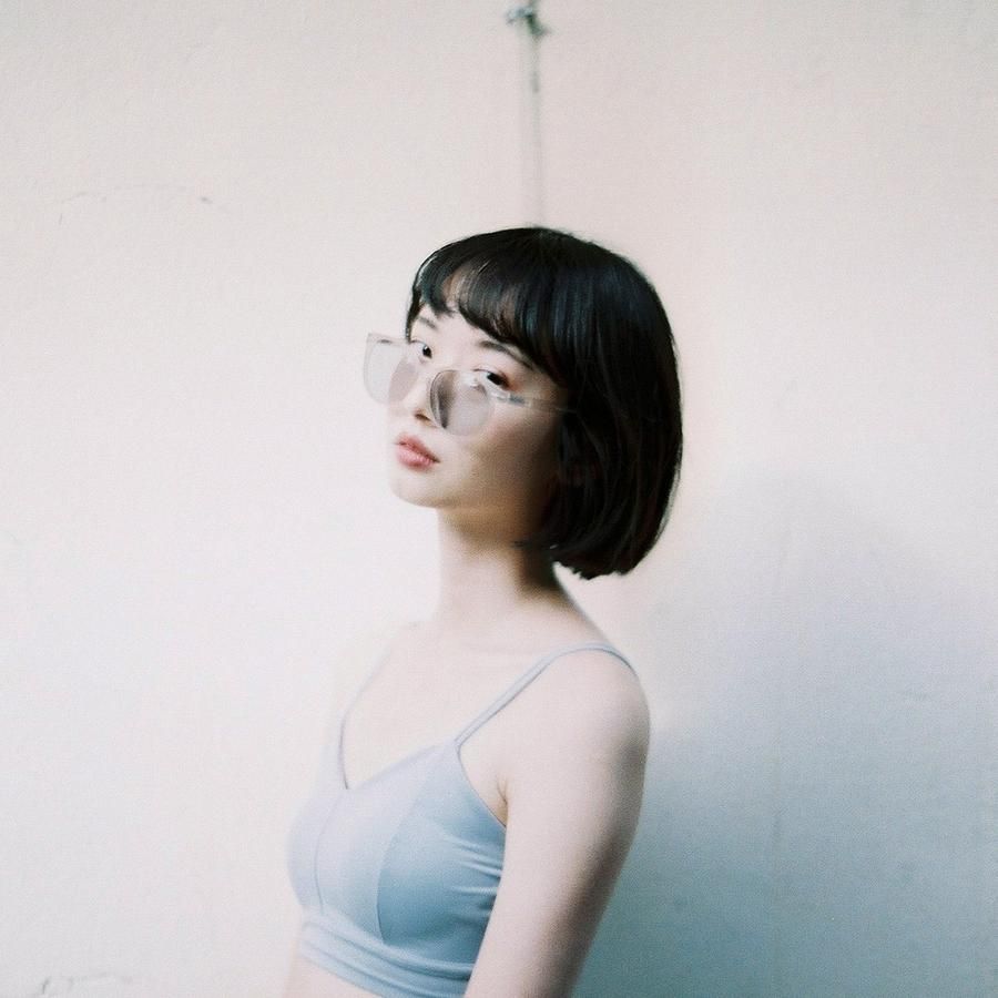 LE FOON 成人太陽眼鏡 cateye sunglasses - Mist