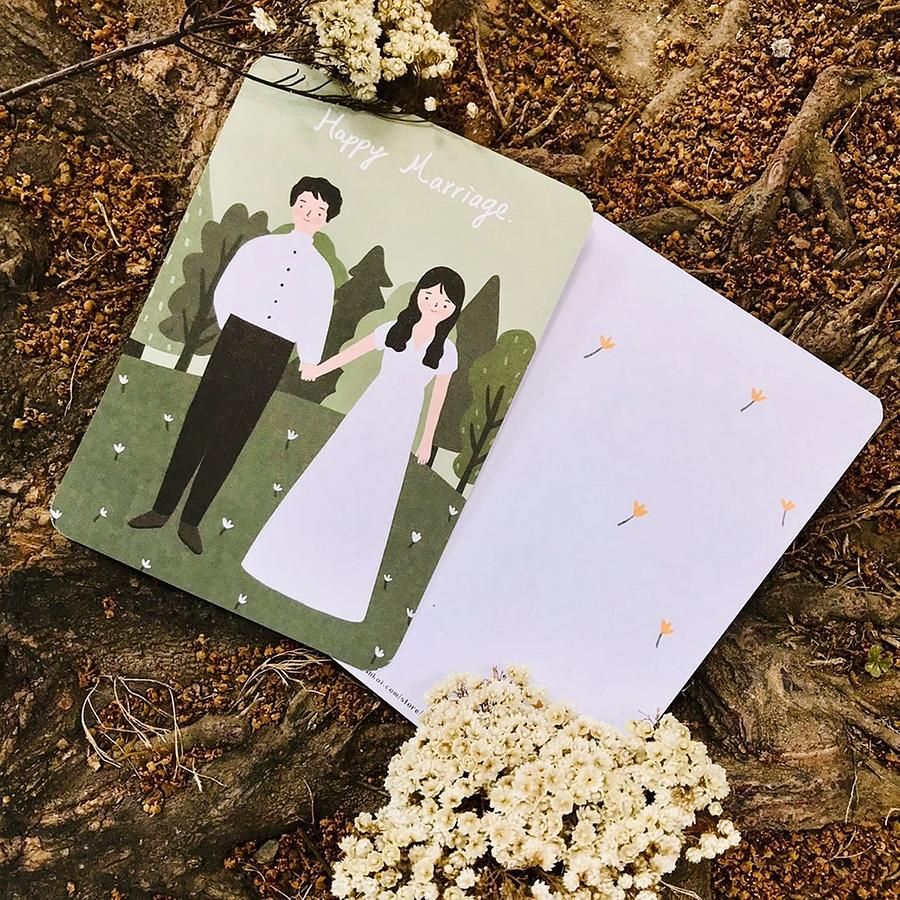 KerKerland明信片/ Happy Marriage
