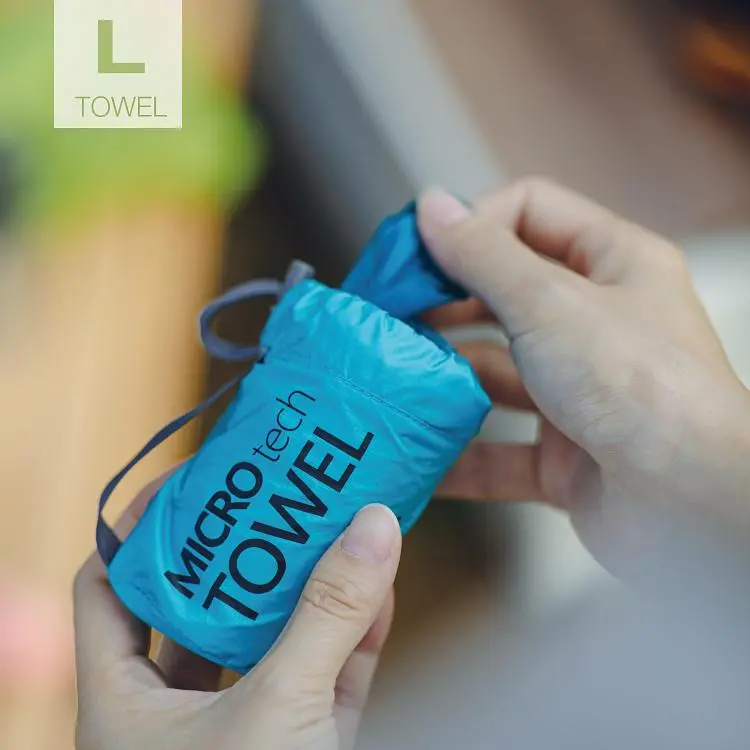 ROLLS 3.7倍超吸水 極速快乾毛巾-海島藍(L號)