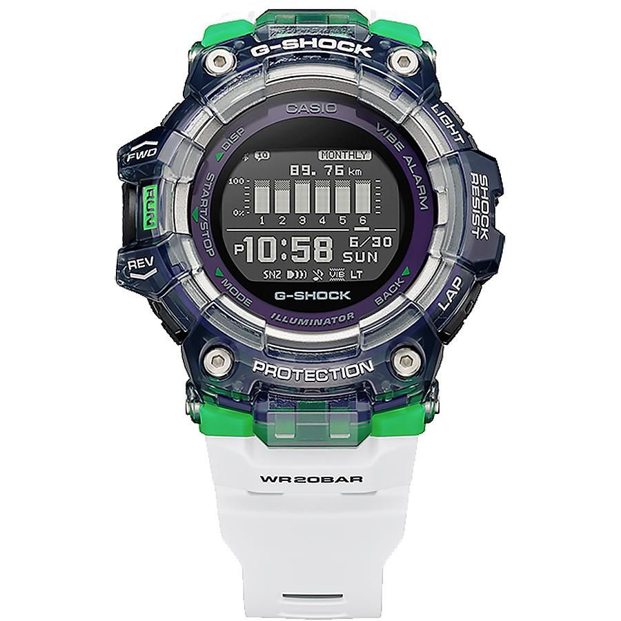 CASIO 卡西歐 G-SHOCK 多功能運動藍芽電子錶 GBD-100SM-1A7