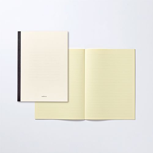 日本OGUNO notebook mahora橫線5mm筆記本/ B5/ 黃