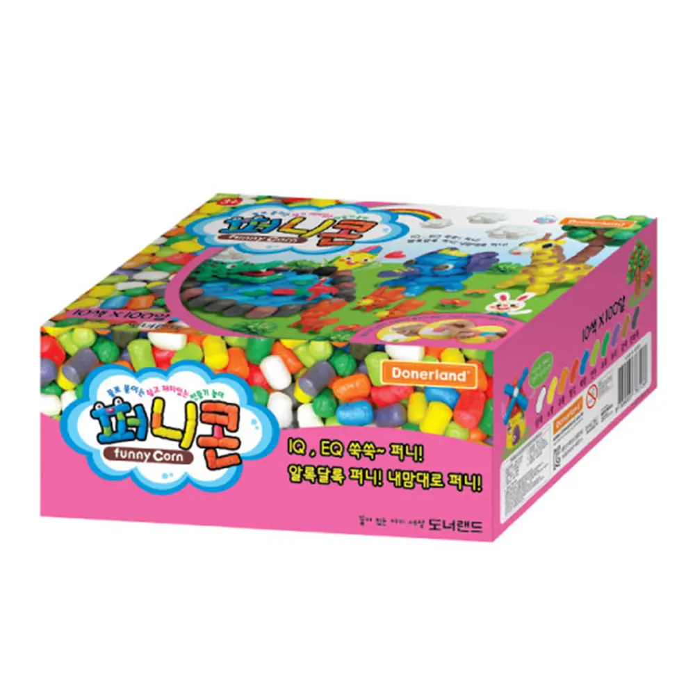 Donerland魔法玉米黏土/ 1000pcs