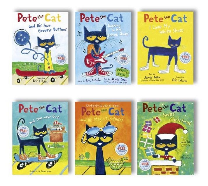 Pete the Cat Picture Book set (6冊合售)