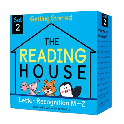 The Reading House Set 2: Letter Recognition M-Z (12冊合售)