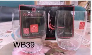 義大利RCR無鉛水晶葡萄酒.威士忌杯2入390cc/ World's Best世界得獎