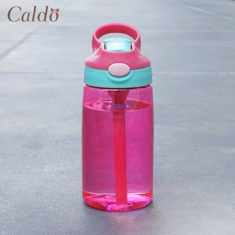 【Caldo 卡朵生活】繽紛生活隨身運動水壺 480ML-粉