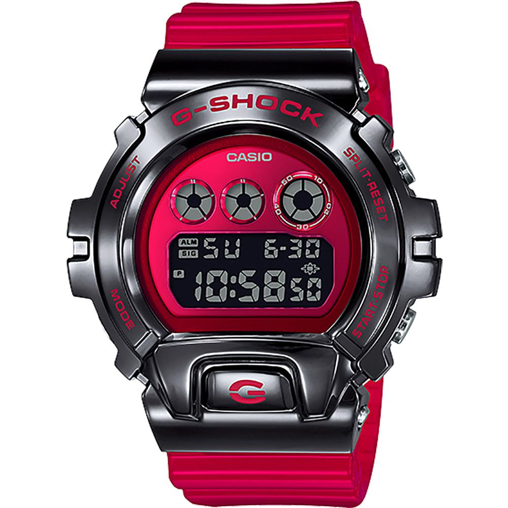 CASIO 卡西歐 G-SHOCK DW-6900 25周年金屬手錶(GM-6900B-4)