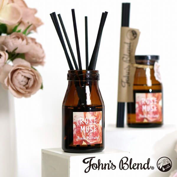 【John's Blend】香氛擴香(玫瑰麝香)