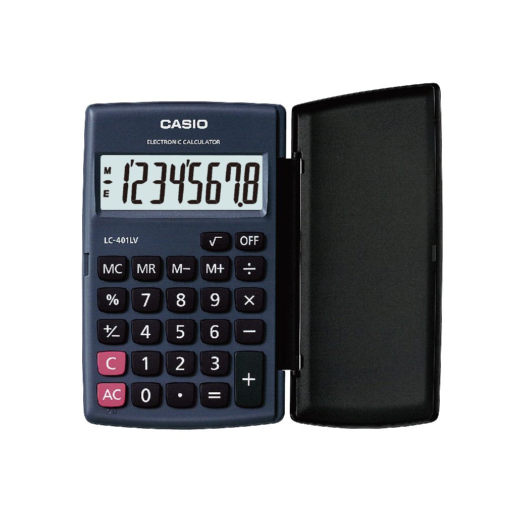 CASIO國考計算機/ 攜帶型/ 8位元/ LC-401LV-BK