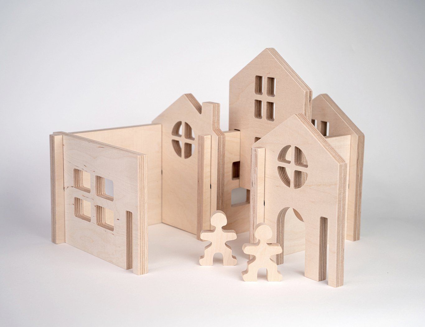 Flockmen 城市積木/ 8pcs