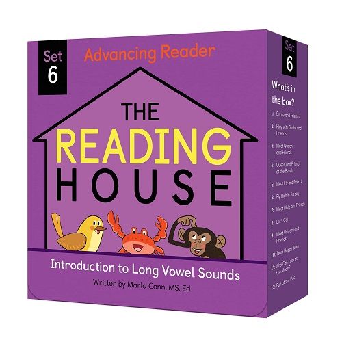 The Reading House Set 6: Introduction to Long Vowel Sounds (12冊合售)