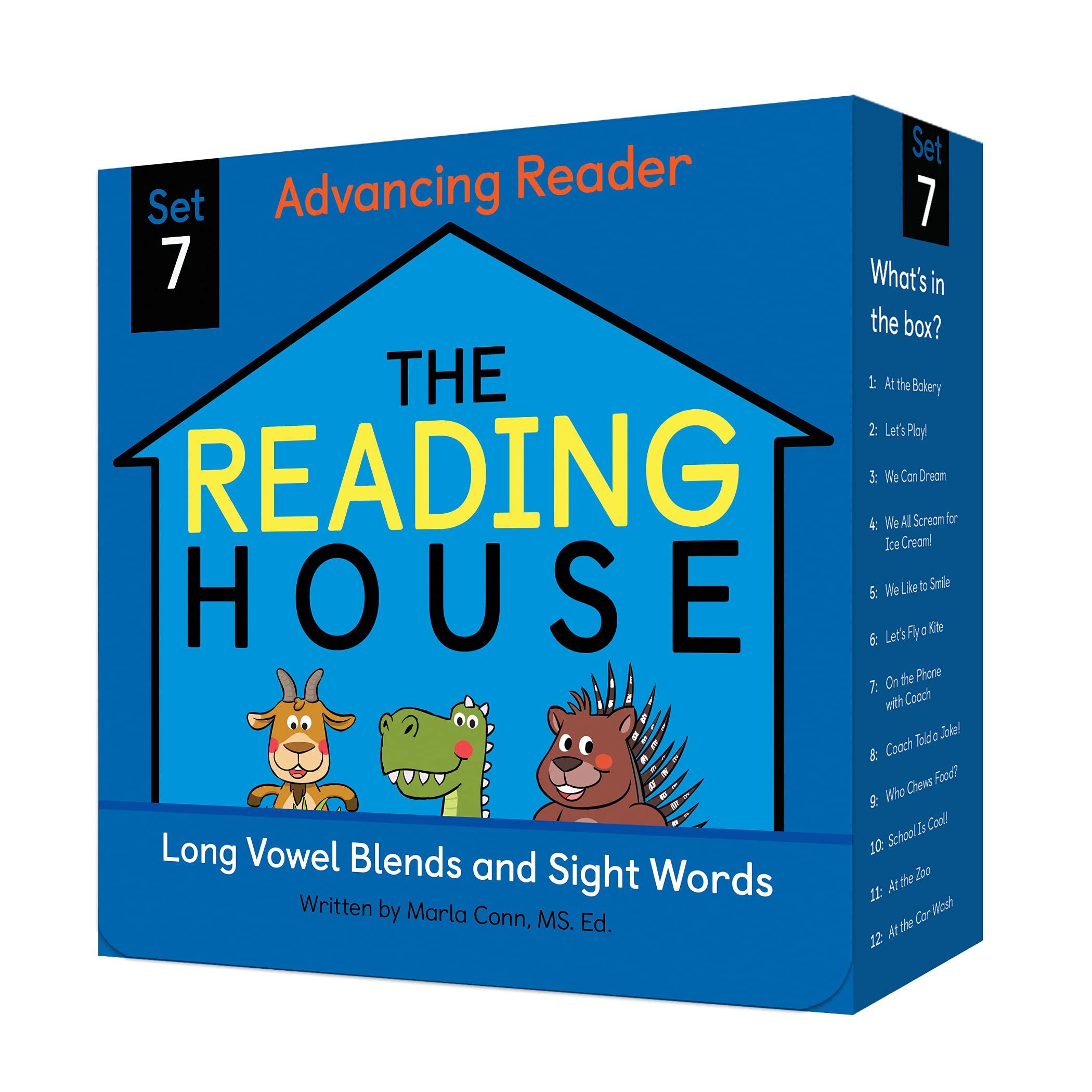 The Reading House Set 7: Long Vowel Blends and Sight Words (12冊合售)
