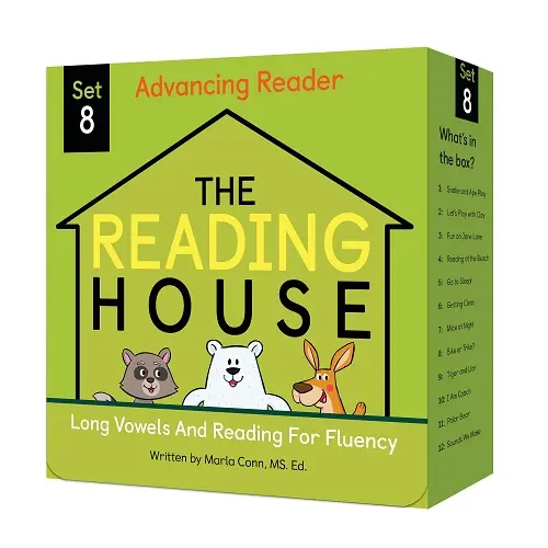The Reading House Set 8: Long Vowels and Reading for Fluency (12冊合售)
