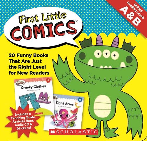First Little Comics: Guided Reading Levels A & B (+1CD/20冊合售)