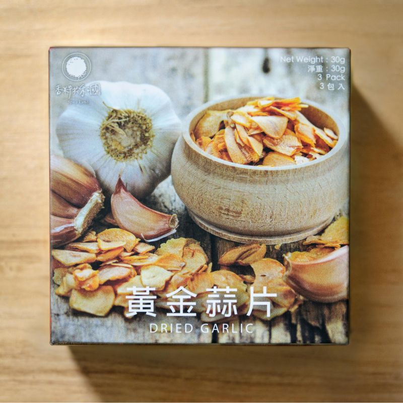 香料共和國黃金蒜片/ 3入