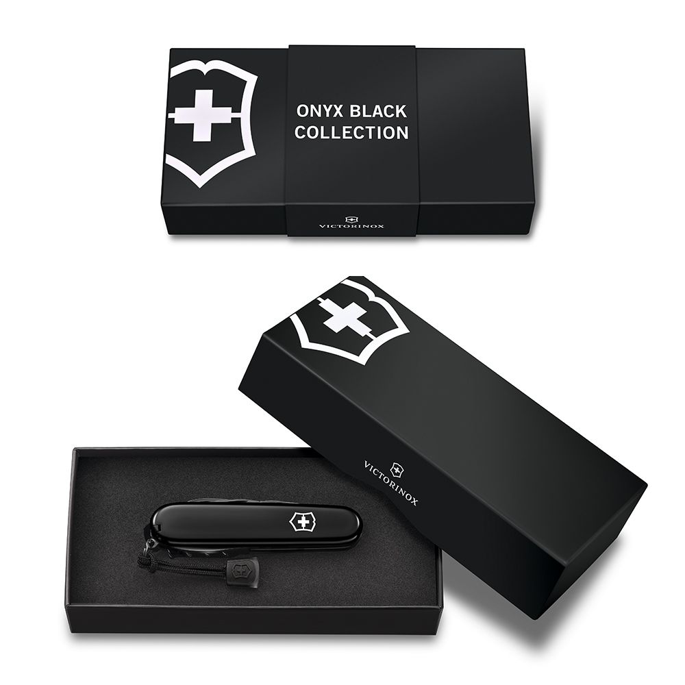 Victorinox 瑞士維氏 12用Spartan系列瑞士刀(91mm)-黑X黑刀刃 13603.31P
