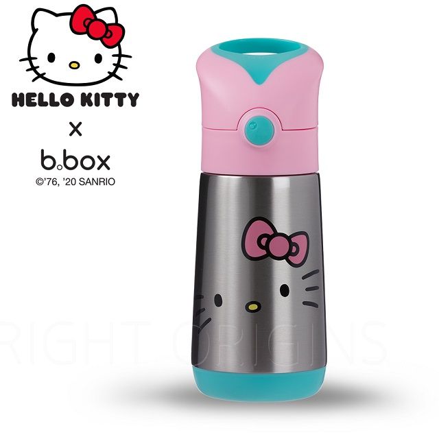 b.box不鏽鋼吸管保冷杯350ml-Kitty(HK_IDB_FAS)