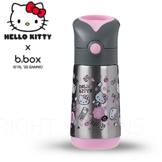 b.box不鏽鋼吸管保冷杯350ml-百變Kitty(HK_IDB_GSL)