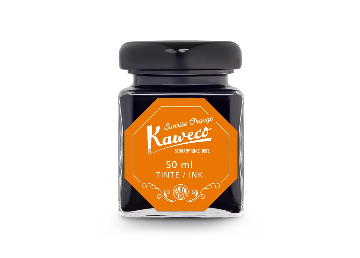 Kaweco瓶裝墨水/ 晨光橘/ 50ml