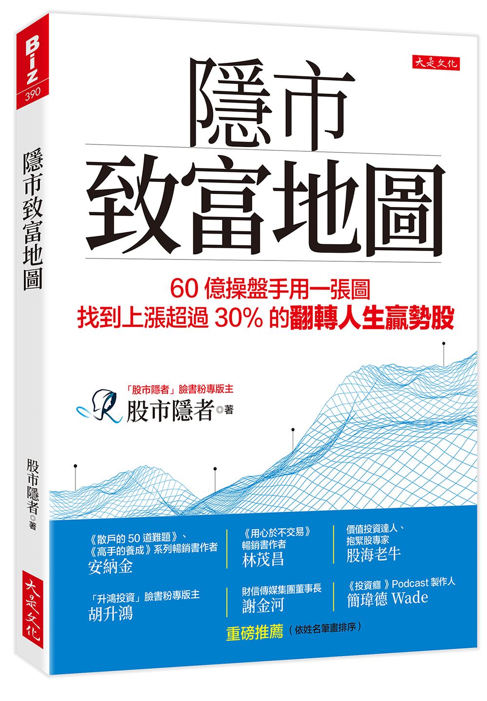 隱市致富地圖: 60億操盤手用一張圖, 找到上漲超過30%的翻轉人生贏勢股