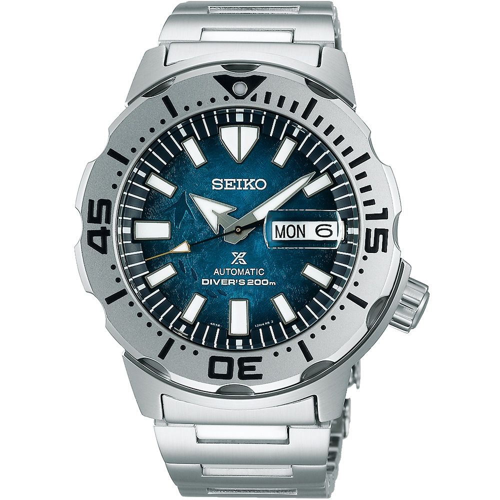 SEIKO 精工 Prospex 愛海洋 企鵝遨遊 200米潛水機械錶(SRPH75K1/4R36-11C0G)