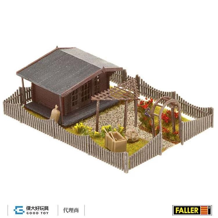 Faller 180491 (HO) 社區農圃.花園 避暑小屋