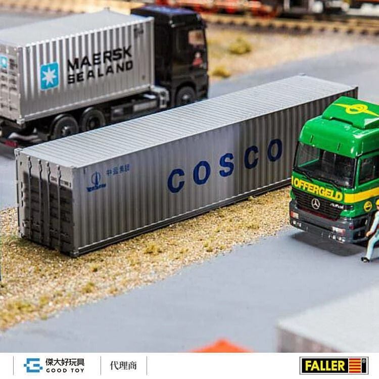 Faller 180845 (HO) 40'貨櫃 COSCO