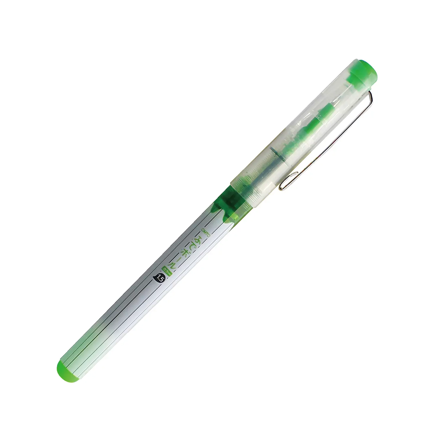 OHTO淺綠色極粗字水性直液式鋼珠筆/ 1.5mm