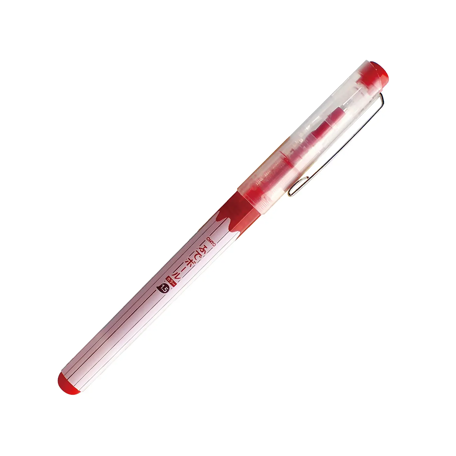OHTO紅色極粗字水性直液式鋼珠筆/ 1.5mm