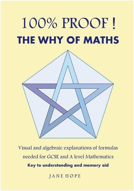 100% Proof! The Why of Maths: Visual and Algebraic Explanations of Formulas Needed for GCSE and a Level Mathematics