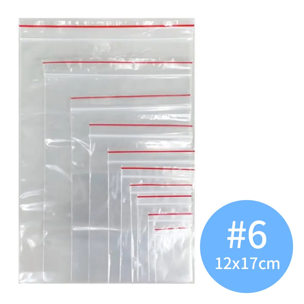 陳新6號夾鍊袋/ 厚0.045mm/ 100入