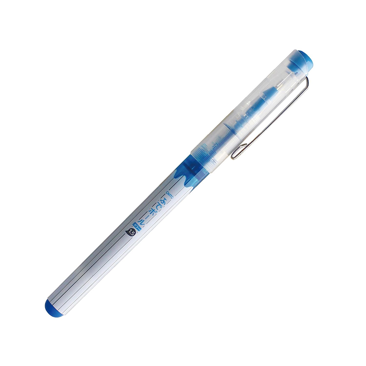 OHTO青色極粗字水性直液式鋼珠筆/ 1.5mm