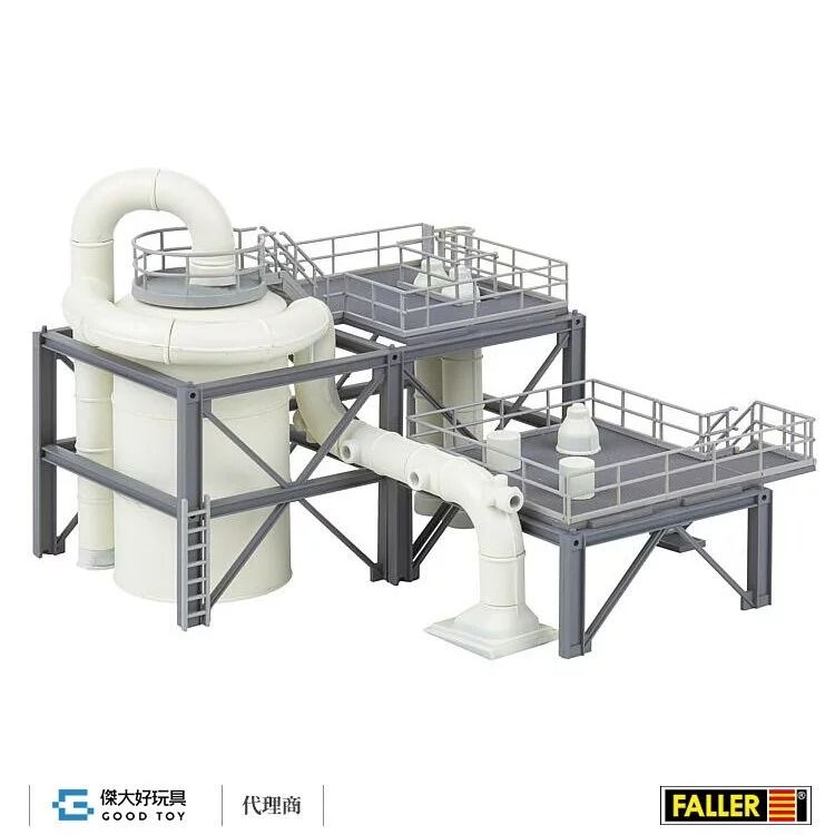 Faller 130179 (HO) 鋼構作業台與輸送管