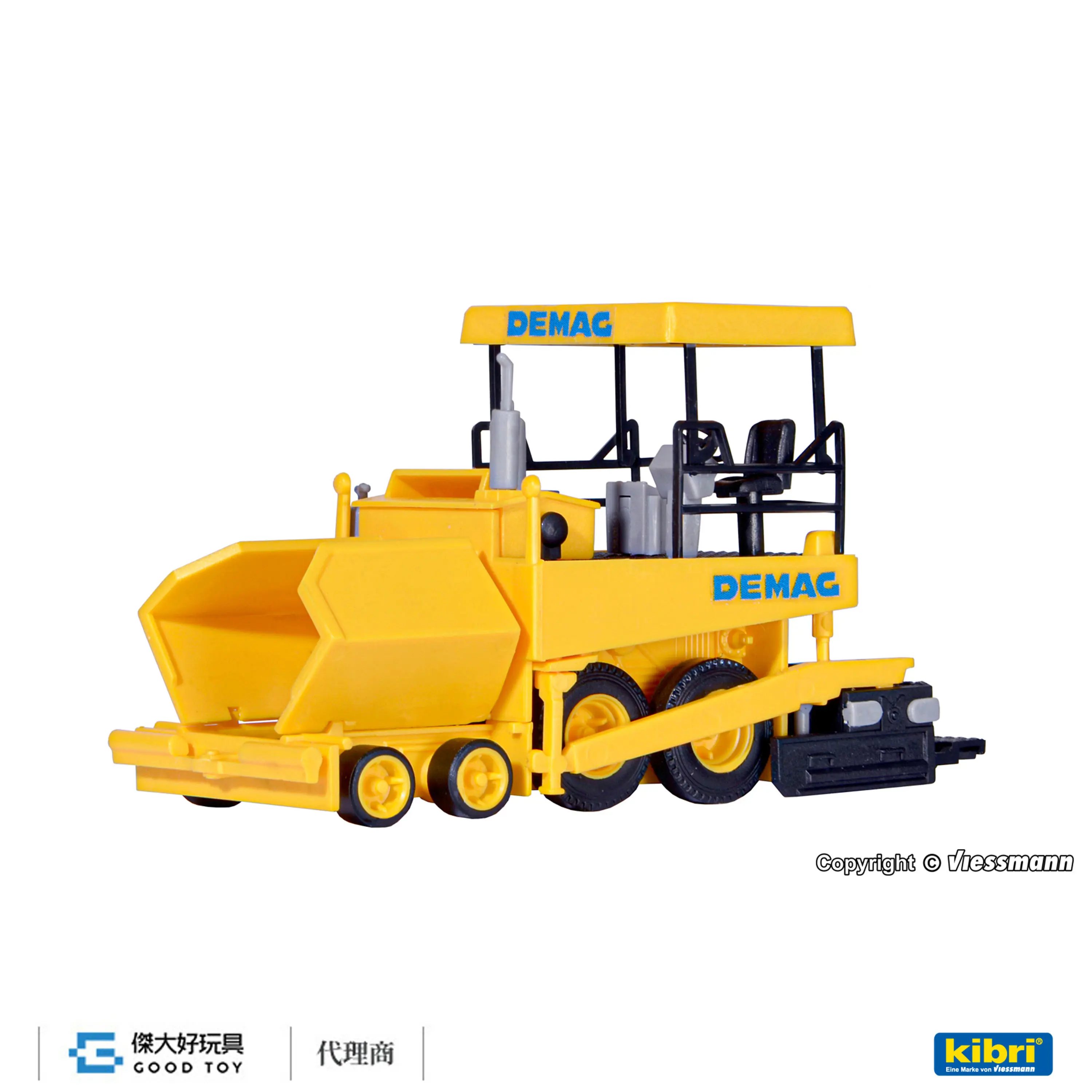 kibri 11652 (HO kit) DEMAG 路面鋪裝機