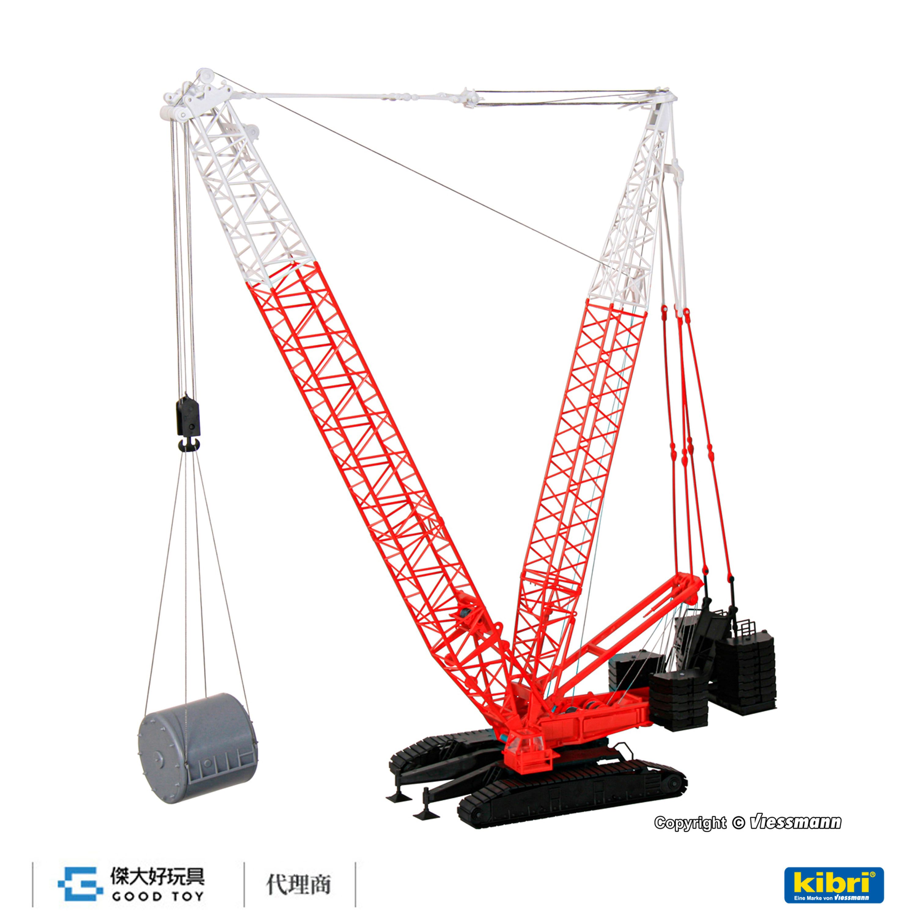kibri 13013 (HO kit) LIEBHERR 履帶式起重機