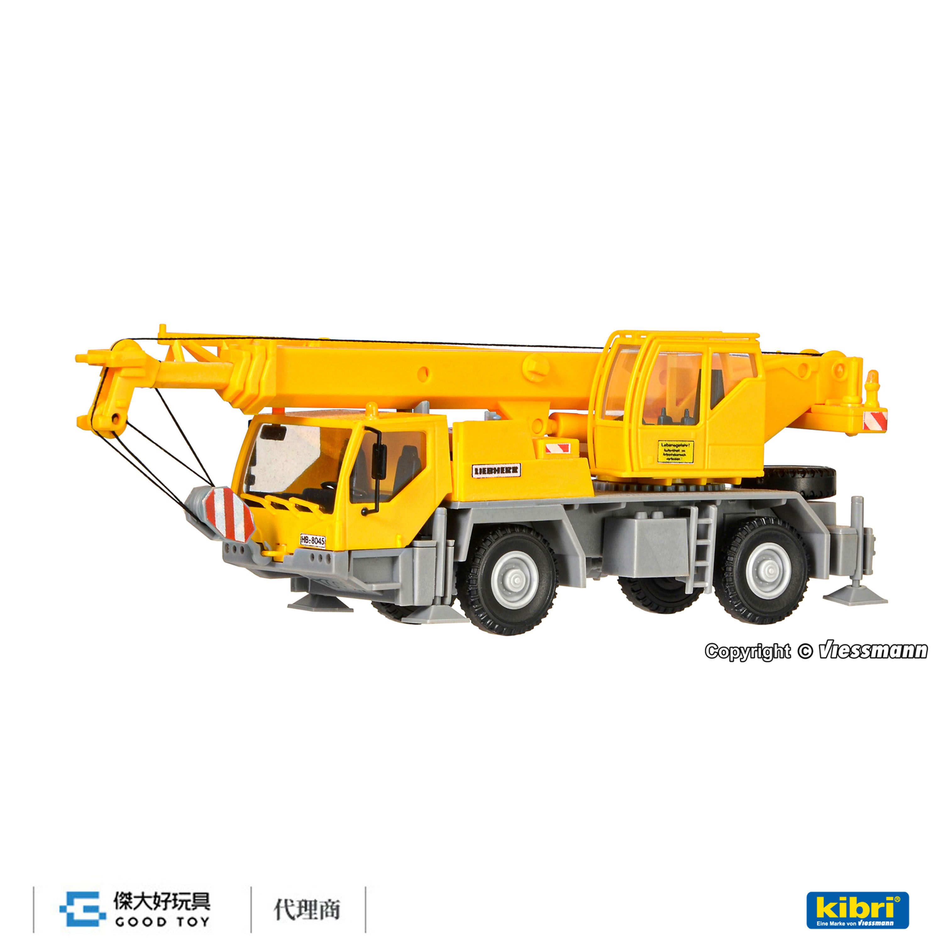 kibri 13024 (HO kit) LIEBHERR LTM 1030/2 移動式起重機