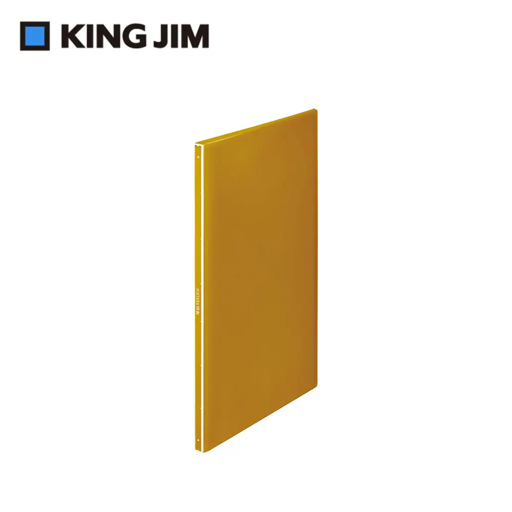 KING JIM Hiktas 20頁資料夾/ A4/ 黃色