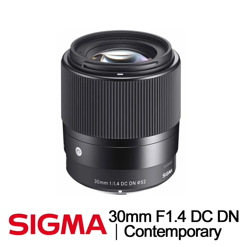 SIGMA 30mm F1.4 DC DN Contemporary相機鏡頭 for SONY E-MOUNT 公司貨 贈52mm保護鏡