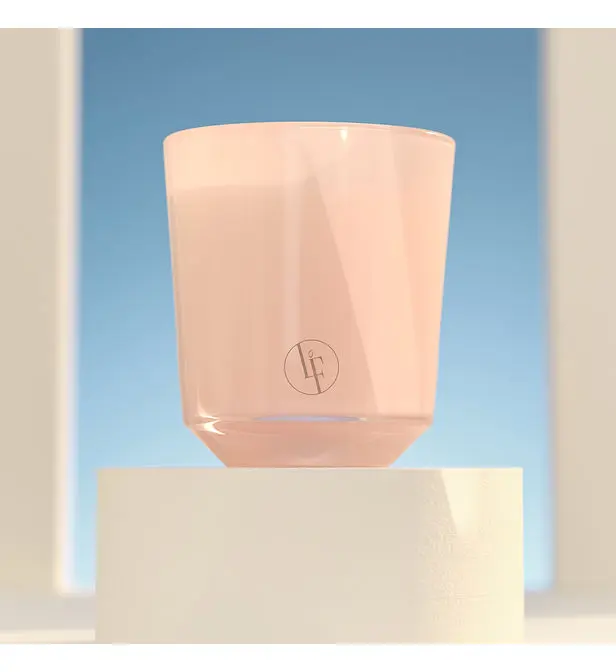 【AT&T】BlF法國百年蠟燭廠 粉紅牡丹200g