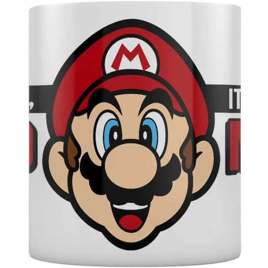 Pyramid International【任天堂】瑪利歐-IT'S-A ME MARIO進口馬克杯 / SUPER MARIO