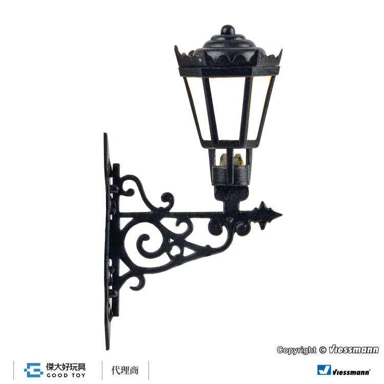 Viessmann 6074 (HO) 公園璧燈/LED暖白色