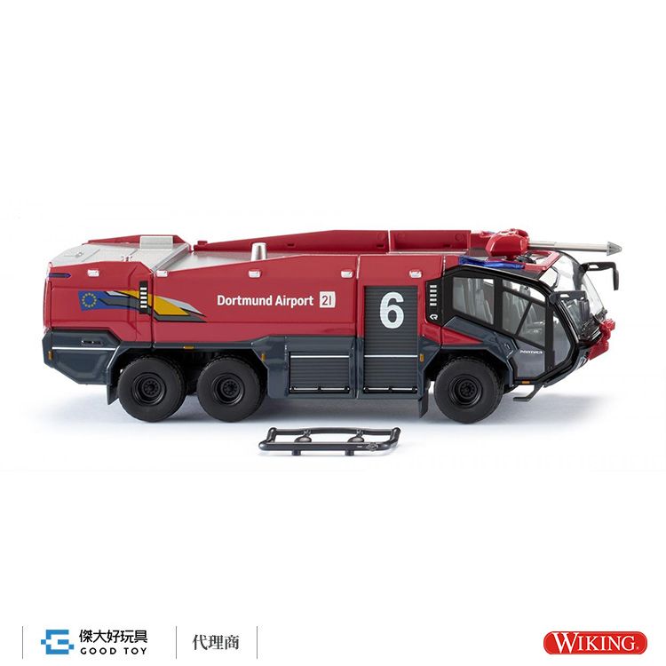 WIKING 062648 (HO) Rosenbauer FLF Panther 6x6 Dortmund 盧森堡亞美洲豹消防車