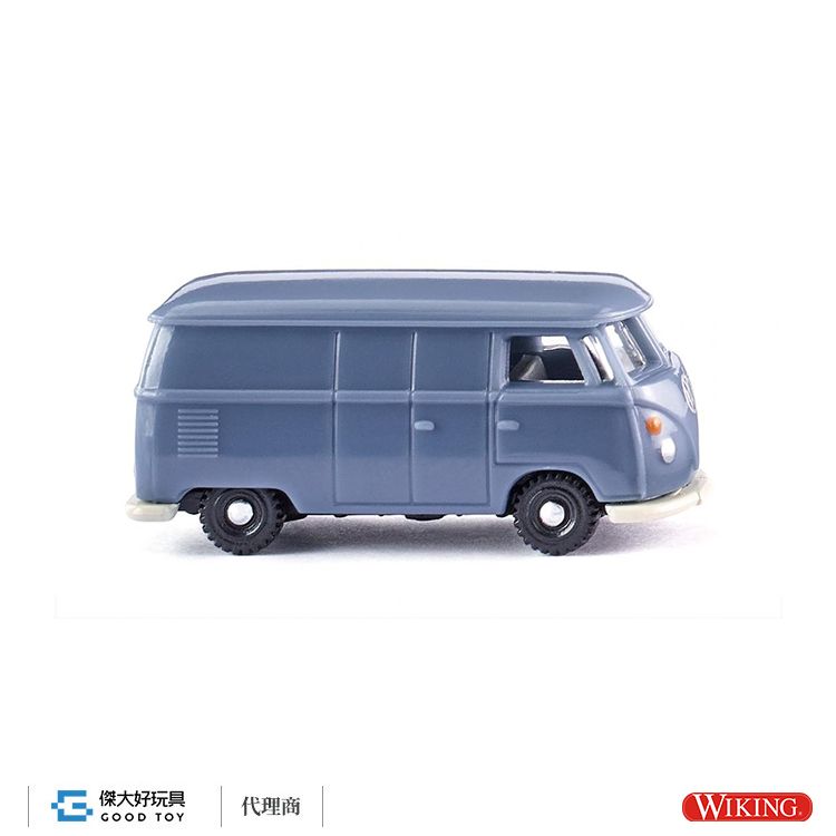 WIKING 093203 (N) VW T1 廂式貨車-粉藍色