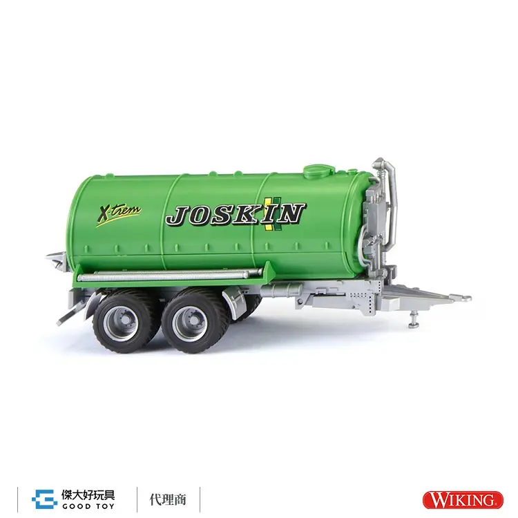 WIKING 038238 (HO) 比利時 Joskin 真空罐拖車-綠色