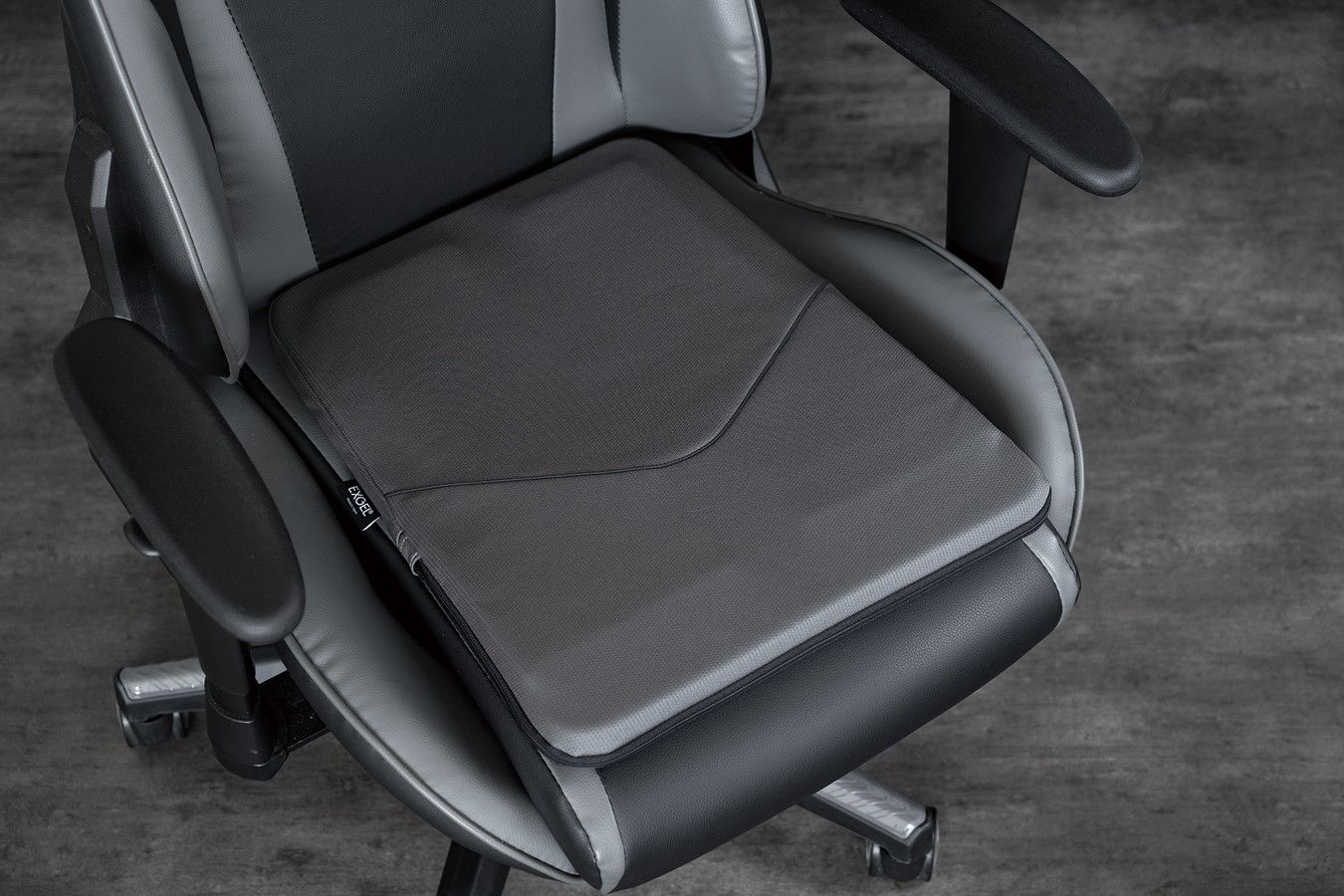 EXGEL GAMING CHAIR SEAT CUSHION電競椅用坐墊/ 鐵灰色