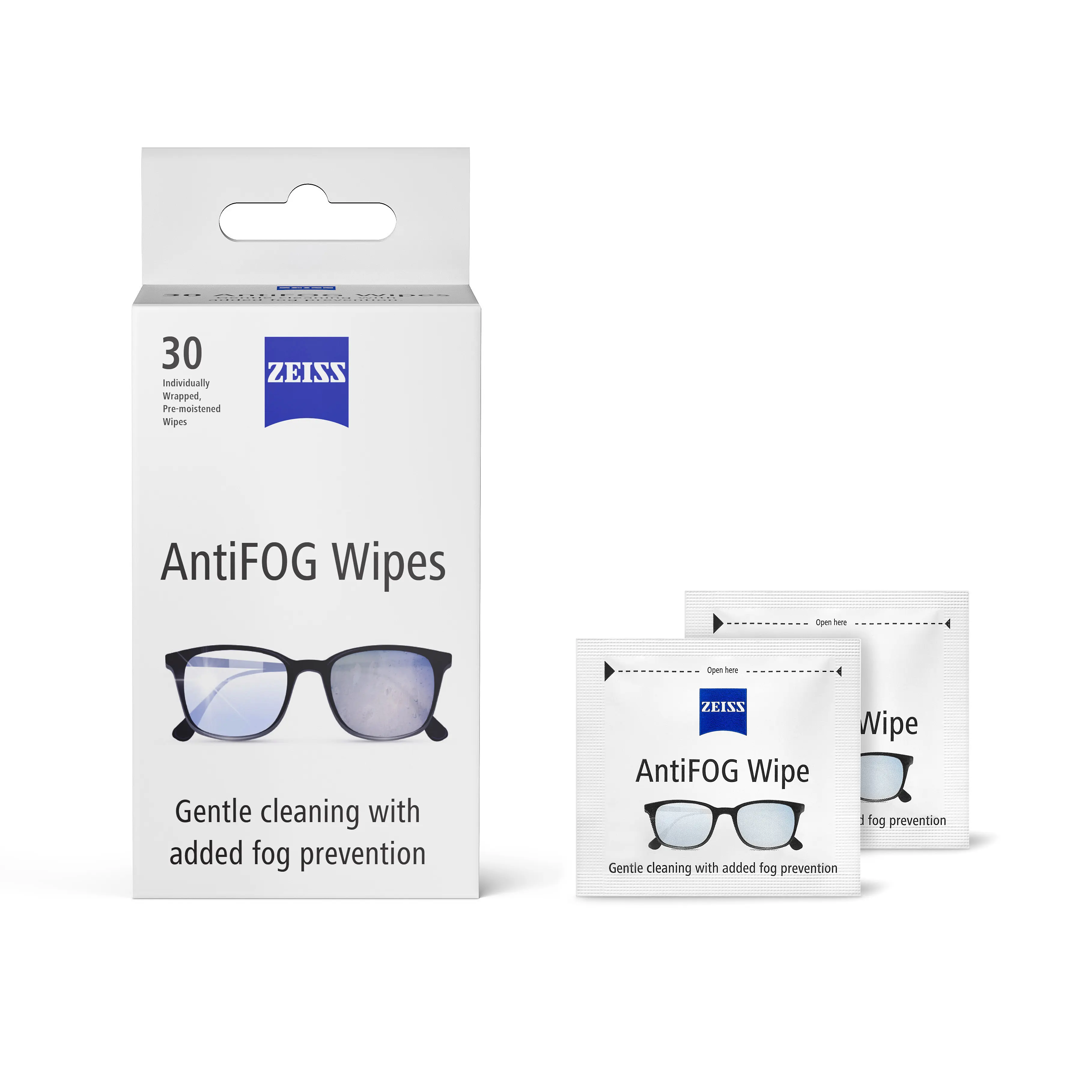 ZEISS蔡司AntiFOG濕式防霧拭鏡紙/ 30入