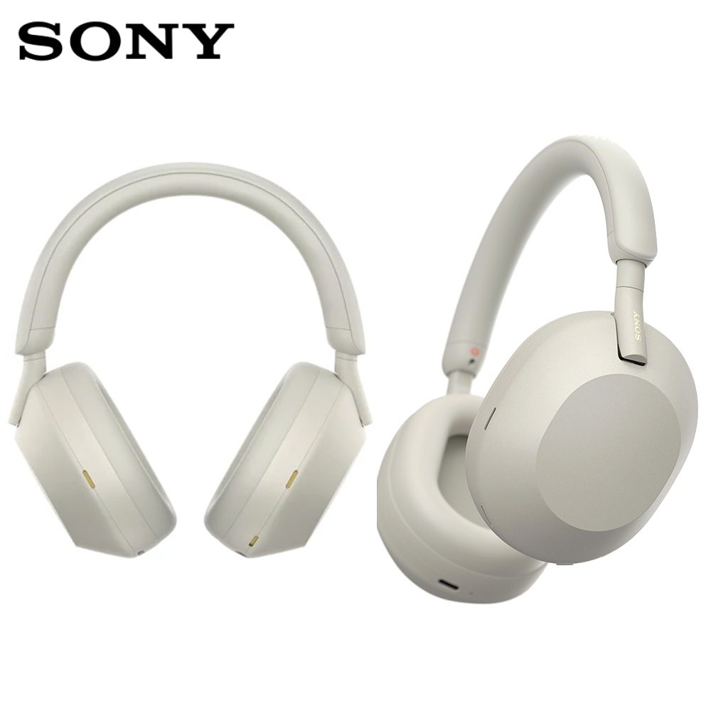 SONY WH-1000XM5 無線藍牙降噪 耳罩式耳機 公司貨 / 銀色