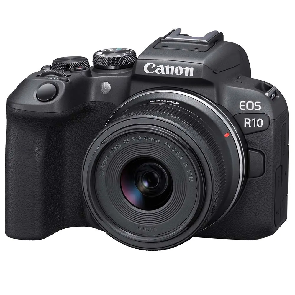 Canon EOS R10 RF-S 18-45mm f/4.5-6.3 IS STM 輕巧高性能4K APS-C 無反光鏡相機 公司貨 贈128G記憶卡+束口相機袋