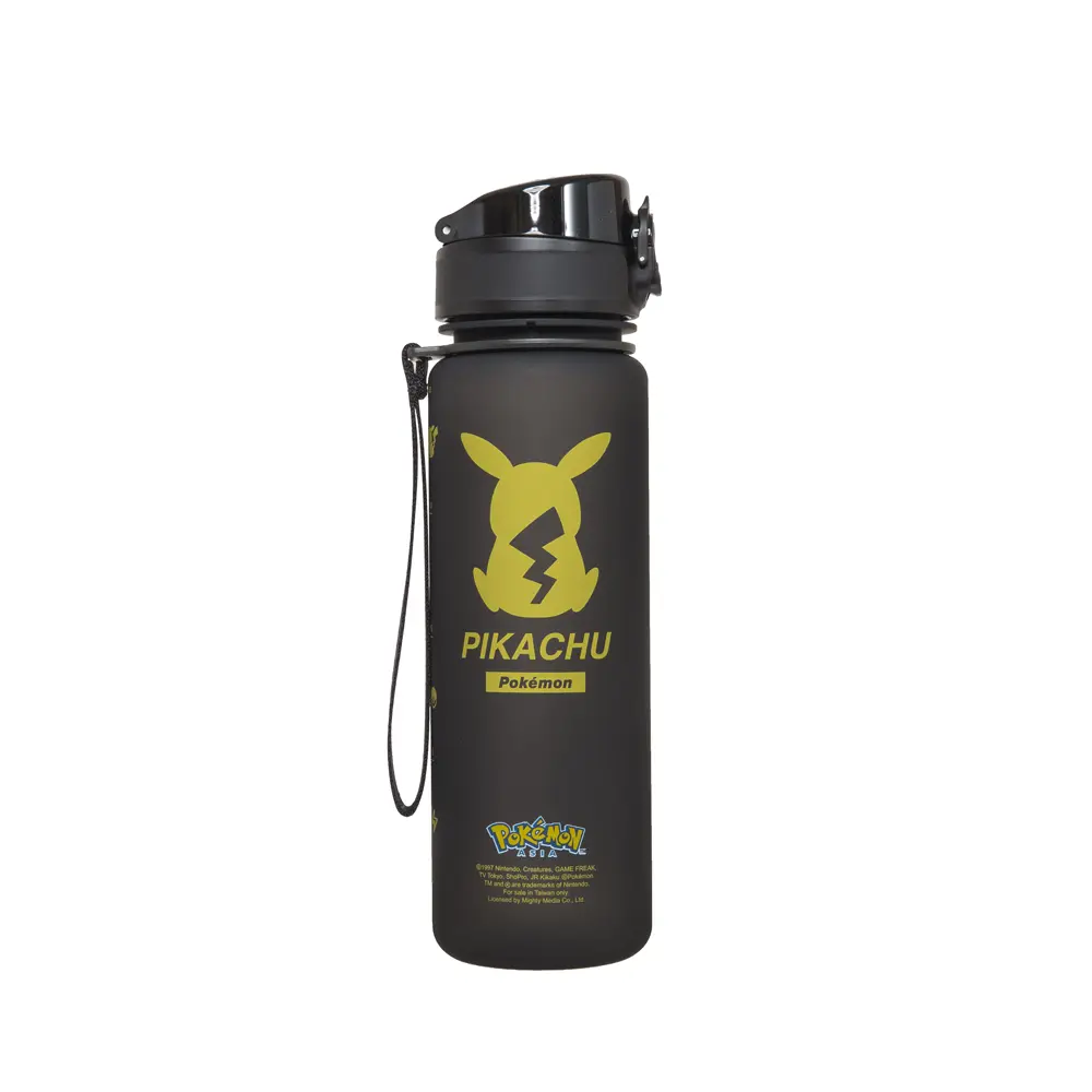 IMPACT寶可夢彈蓋水壺/水杯/ 黑色/ 500ml/ IMPKMB04BK